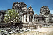 Angkor Wat temple, the fourth enclosure, the west gopura